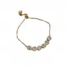 Pulseira Ajustável de Alta Qualidade para Mulheres Verão Ins Design de Nicho Simples Acessível Luxo Versátil Nova Pulseira 2025