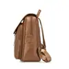Mochila Feminina Simples de Canguru Moda Bestseller Alta Qualidade Mochila de Couro Macio Casual Grande Capacidade Bolsa Feminina de Textura de Alta Qualidade