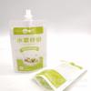 Los fabricantes pueden personalizar Bolsas tipo stand-up con boquilla de 200 ml al por mayor, Bolsas de papel de aluminio para Acompañamiento de Frutas, Yogur, Leche para Reenvasado