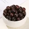 Jingdian Jewelry Contas Soltas de Madeira, Contas Redondas de Sândalo Dourado, Joias Artesanais DIY, Contas de Oração Budistas, Produtos Semi-acabados