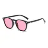 Nuevas Gafas de Sol de Moda Europeas y Americanas Transfronterizas para Caras Grandes, Adelgazantes, Gafas de Little Red Book para Hombres y Mujeres, Gafas de Sol para Conducir