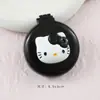 Peine de Airbag Dibujo Animado Lindo Moño Gatito Manija de Peine con Cojín de Aire Peine con Espejo Redondo Peine para Cabello Liso Peine Masajeador para el Cabello Peine para el Cabello