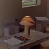 Edad Media-Viento Silencioso Lámpara de Mesa de Mármol Natural Modelo de Diseñador Habitación Ajuste Suave Sala de Estar Dormitorio Estudio Lámpara de Mesa de Escritorio