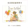 Tarjetas de Cumpleaños en Inglés Transfronterizas, Recuerdos, Regalos, Decoraciones Florales para Pasteles, Tarjetas con Mensajes de Bendición, Tarjetas Pequeñas al por Mayor