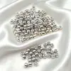 Cuentas espaciadoras de silicona para posicionamiento, accesorios para joyería DIY, cuentas ajustables para pulseras y collares, cuentas sueltas