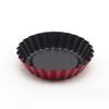 Molde para tarta de huevo de tamaño pequeño, nuevo y de moda transfronteriza, molde para tarta portuguesa, molde para tarta de crisantemo, molde para tarta de frutas, bandeja para hornear antiadherente