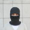 Gorro de Lana para Hombre en Invierno, Gorro de Punto Cálido con Forro de Felpa, Gorro a Prueba de Frío para Ciclismo con Diseño de Letra, Gorro Exterior Transfronterizo