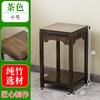 Estante de flores de madera maciza de imitación de caoba, estilo chino, para el hogar, sala de estar, mesa de flores antigua, estante de almacenamiento interior, estante de bonsái de olmo, venta al por mayor