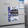 Desconto do Fabricante Personalizado Papel Revestido Papel Sintético Impressão Cola Ímã de Geladeira Ímã Decorativo Criativo Fofo