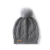Chapéu Macio e Aconchegante de Caxemira 2026 Outono e Inverno Novo Estilo Moda Feminina Casual Chapéu Slouchy com Proteção para Orelhas Chapéu de Tricô Espessado