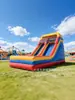 Castillo Inflable Grande para Exteriores Combinación de Tobogán de Agua Tobogán para Niños Trampolín Piscina Inflable Juguete con Chorro de Agua Parque Infantil