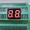 Tubo Digital LED de 2 Dígitos de 0.4 Pulgadas, Pantalla Digital LED Roja de Alto Brillo de Ánodo Común, Pantalla Digital Doble Fila de 16 Pines Doble 8