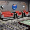 Sala de Billar Sofá de Alta Gama para Espectadores Habitación de Billar de Negocios Asiento para Espectadores de Billar Asiento Especial de Sofá Sala de Ping Pong No