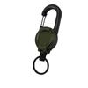 Nueva Hebilla de Montañismo Transfronteriza Redonda con Logotipo Imprimible Negro Verde Militar Khaki Mochila Llavero Camping Pesca Hebilla