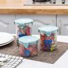 Tarro de cocina sellado a prueba de humedad para conservación de alimentos frescos, tarro para almacenar granos, caja para almacenar bocadillos con tapa, caja de plástico para conservación de alimentos frescos, venta al por mayor