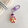 Chaveiro Pingente Marionete Desenho Animado Menina Coração de Menina Pingente de Bolsa Acessórios para Mochila de Estudante Presente para Namorada