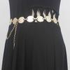 Cinturón Metálico Plata Oro para Mujer Cadena Decorativa Cadena de Cintura con Falda Traje Chaqueta Cintura Nuevo Gama Alta Fresco