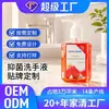 Processamento de álcool em gel transfronteiriço 500ml garrafa portátil sabor fruta desinfetante antibacteriano álcool em gel personalização