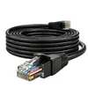 Seis tipos de cable de red cat6 de alta velocidad gigabit, cable de red para enrutador de computadora, 1 metro, 10/50 metros, puente de red terminado