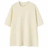 2026 Nuevo Hombre 240g Streetwear Americano Holgado Moda Estrella Lentejuelas Camiseta de Manga Corta para Hombre