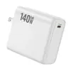 Cargador Gan de 140W Más Vendido Transfronterizo Carga Rápida Pd3.1 28V para Laptops y Teléfonos Huawei