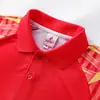 Traje Deportivo Casual de Solapa de Manga Corta y Pantalón Largo para Hombre, Ropa Deportiva para Correr, de Dos Piezas, Marca Trendy, Estilo Pareja