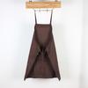 Delantal de color sólido con cuello halter al por mayor para hombres y mujeres, hotel, catering, cocina casera, chef, camarero, delantal de trabajo