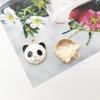 1 colgante de aleación con forma de oso y luna con forma de gota de aceite, para hacer tú mismo, collar, pendientes, llavero, accesorios, venta al por mayor
