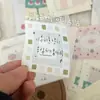 Wowkawakawriting Fofo Material para Caderno de Segunda Fase Colagem de Papel Papel de Fundo Decorativo Base de Corte para Filmes Coreanos DIY