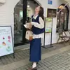 Traje de Mujer Primavera y Otoño 2025 Nuevo Reductor de Edad Versátil Cómodo Mejorador de Calidad Retro Conjunto de Tres Piezas Moderno