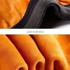 Ropa interior térmica para hombres del sudeste asiático de terciopelo dorado, engrosada y forrada de felpa, de manga larga, cuello redondo, resistente al frío, conjunto de otoño e invierno