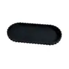 Bandeja de Armazenamento de Silicone Amazon Bacia de Lavar Caixa de Armazenamento Oval Sem Furo Caixa de Armazenamento com Padrão de Mármore em Estoque