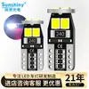 Nueva Luz Indicadora de Ancho T10 de Amazon Decodifica Luces de Matrícula de Coche 6Diodos SMD 2835 Luces LED para Coche