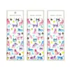 Etiqueta Adhesiva Transparente Personalizada con Logo de Pegamento de Colores Dibujo Animado Lindo Pegatina Estéreo de PVC Pegamento 3m