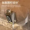 Estante de Almacenamiento de Acrílico, Montaje en Pared sin Taladro, Estante de Almacenamiento para Lavabo y Cosméticos en Pared, Vaso para Cepillo de Dientes, Portátil para Viaje