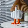 Amazon Cross-Border Novo Fofo Dedo do Meio Frango Artesanato de Resina Estátua de Animal Decorativa Decoração de Casa Sala de Estar
