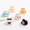 Acessórios para Joias DIY Resina Desenho Animado Tridimensional Coelho Pequeno Enfeites para Micro Paisagem Acessórios de Decoração para Carro e Escritório