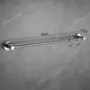 Toallero de Cobre Chapado para Baño Montado en la Pared de un Solo Palo Barra Blanca para Toallas Barra para Colgar en el Inodoro Minimalista Toallero de Baño