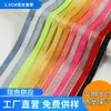 Alças de Sutiã Coloridas em Estoque 1,0 cm Liso Alças de Sutiã de Lingerie Banda Elástica de Poliéster Alças de Ajuste Acessórios para Roupa de Banho