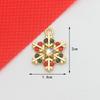 Fabricante de Acessórios de Joias com Tema de Natal, Atacado de Joias Artesanais DIY de Liga, Acessórios de Joias DIY Populares Transfronteiriços