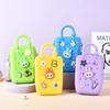 Fabricante Bolso Cruzado de Playa Lindo Bolso de Mano para Niños DIY Bolso de Hombro de Silicona Perforada para Mujeres Almacenamiento Ins Costero Venta al por Mayor