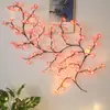 Luces de Rama LED de Venta Caliente Transfronterizas, Luces de Enredadera de Flor de Cerezo, Luces Decorativas de Interior, Luces de Ambiente para Bodas y Festivales