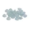 Pendente de Lótus de Vidro Imitando Jade, Miçangas Soltas com Centro de Flor de Lótus Oca, Pulseira Estilo Antigo DIY, Acessórios para Penteado, Brincos Venda por Atacado