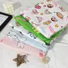 Pijamas de Manga Larga para Mujer de Primavera y Otoño, Lindos Dibujos Animados Casuales y Cómodos Estilos Delgados de Otoño e Invierno que se Pueden Usar Afuera Conjuntos de Ropa para el Hogar para Mujer