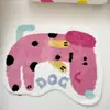 Amazon perro heterosexual cachemira imitación alfombrilla de suelo absorbente fácil de secar baño alfombrilla antideslizante manta de mesita de noche alfombrilla antideslizante temu