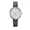 Reloj Sk Shengke Estudiante Simple Casual Moda Tendencia Cuarzo Correa de Fibra de Agua Dos Pines Semicircular Aleación