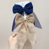 Horquilla de pinza de gasa coreana de alta gama para el cabello de primavera 2025, no daña el cabello, horquilla súper de hada, accesorios para el cabello de niña