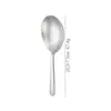 Cuchara de titanio puro para uso doméstico, cuchara de servir de titanio puro, cuchara de sopa, cuchara de servir estilo coreano, cuchara de servir de restaurante