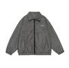 Outono Novo Estilo Americano Moda Marca Aço Impresso plus size Jaqueta Masculina Casual Solta Colos Soltos Casaco de Ferramentas Na Moda