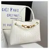 Bolsa de Tecido Tendência 2026, Bolsa Tote de Grande Capacidade, Bolsa Transversal Fashion, Elegante Bolsa Diária de Poliéster-Algodão para Mulheres Maduras